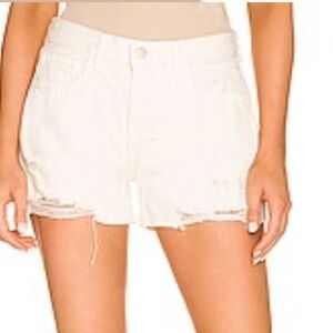 L'Agence Audrey Denim Shorts in Vintage